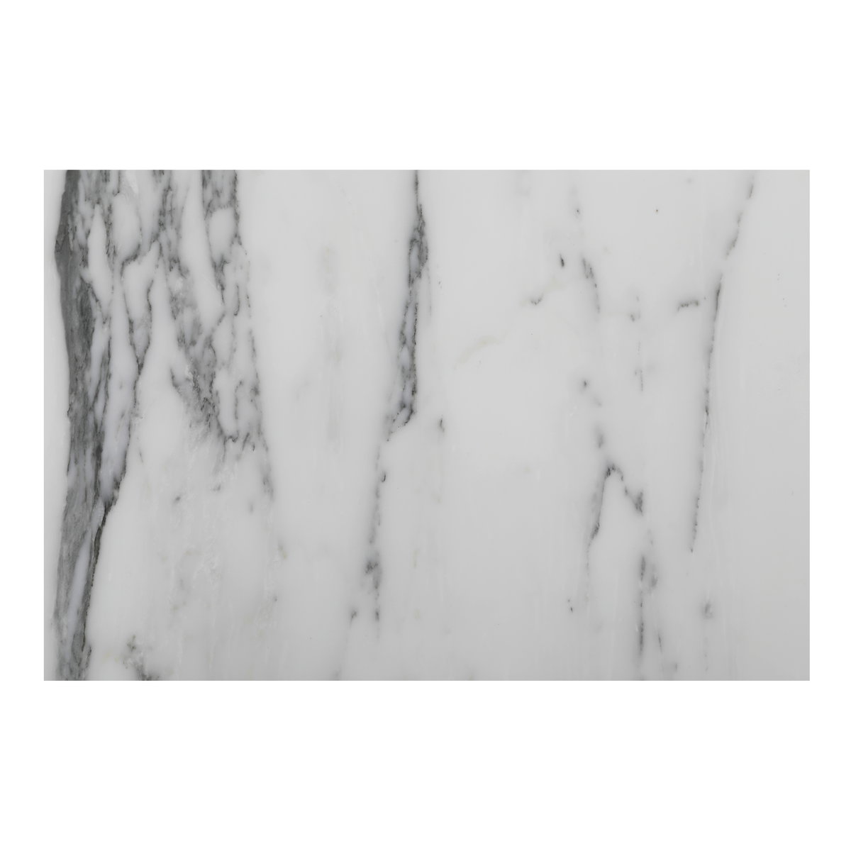 Dash Accent Table White Calacatta Marble, Side & End Table by Moe's Home, 24" width x 22" height x 24" depth View 10