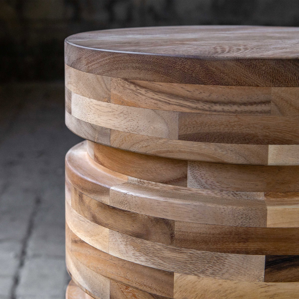 Boone Drink Table, Furniture by Uttermost, 12" width x 21" height x 12" depth View 5