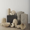 Sunita Set of 3 Beige Paper Mache Orbs thumbnail 3
