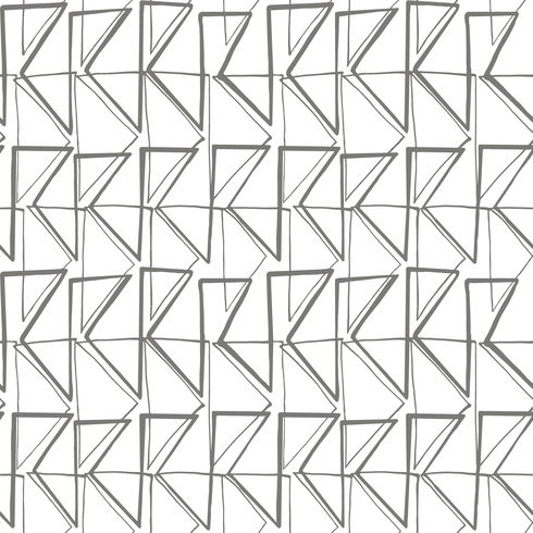 Love Triangles Grey Peel & Stick Wallpaper