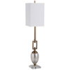 Copeland Mercury Glass Buffet Lamp, by Uttermost, 8" width x 3' height x 8" depth thumbnail 5