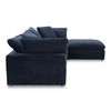 Clay Lounge Modular Sectional, Sectional Sofa by Moe's Home, 133.5" width x 32" height x 89" depth thumbnail 3