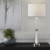 Hourglass White Table Lamp thumbnail 1