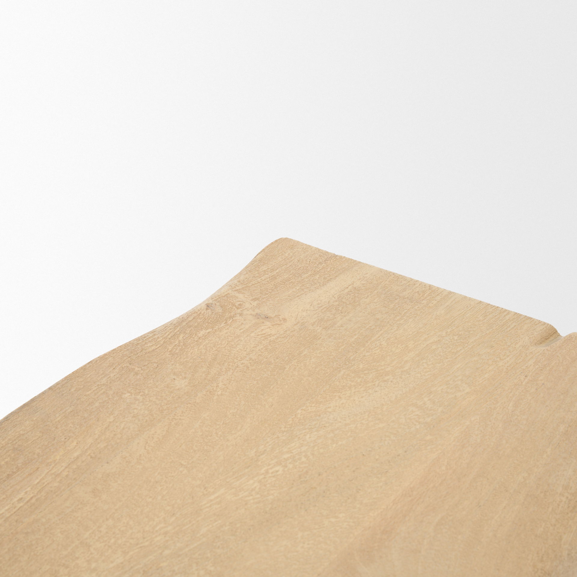 Sekou Light Brown Wooden Craftsman Console Table, by Mercana, 66" length x 16" width x 30.75" height View 7