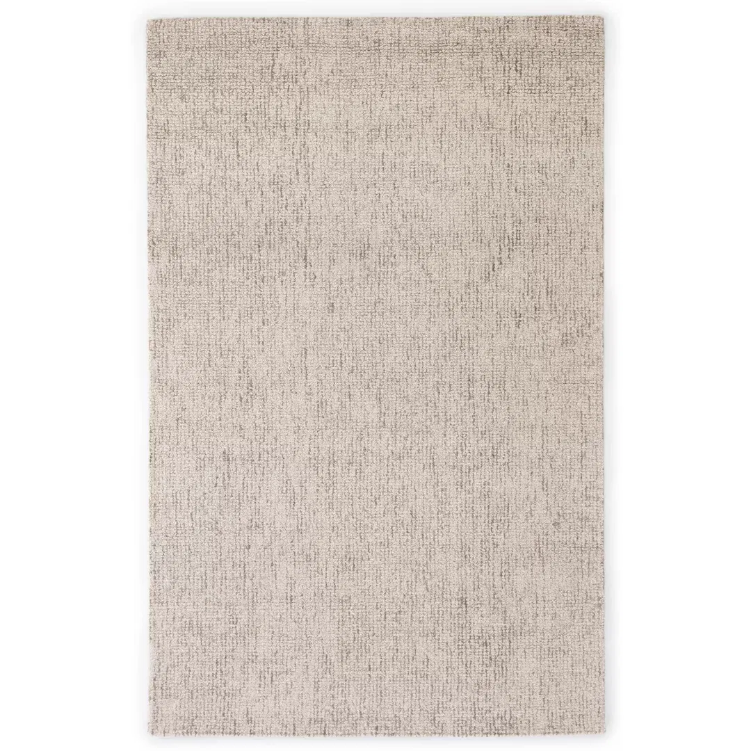 Britta Hand Tufted Wool Ivory/Gray Area Rug large image 