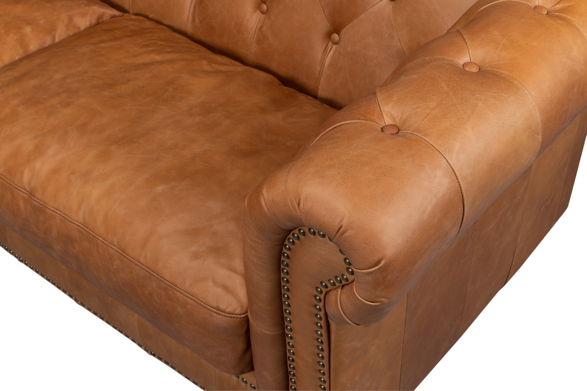 Kingston Sofa, by Sarreid, 2'9" length x 7'1" width x 2'6" height View 12