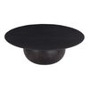 Bradbury Large Coffee Table Black, by Moe's Home, 42" width x 13.75" height x 42" depth thumbnail 2