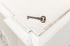 Crested Wall Cabinet White/White Finish thumbnail 5