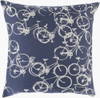 Pedal Power Accent Pillow Poly, Decorative Pillow by Surya, 20" length x 20" width thumbnail