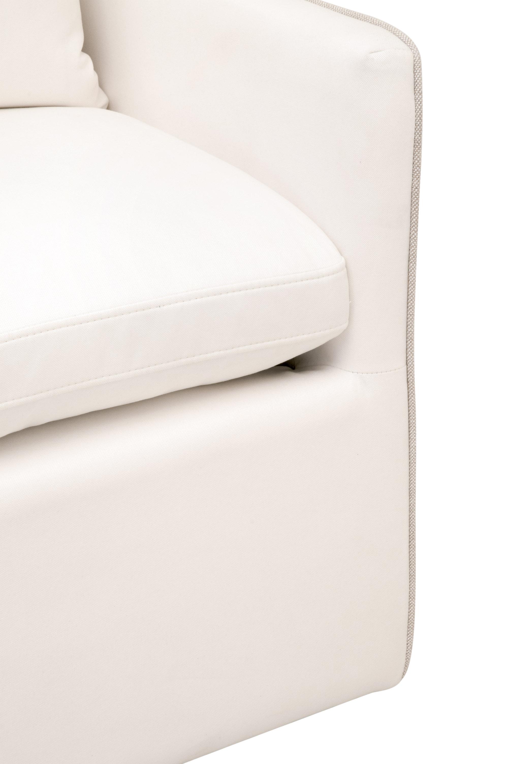 Harmony Arm Chair with Casters, Dining Chair by Essentials for Living, 24" width x 35.25" height x 28" depth View 9