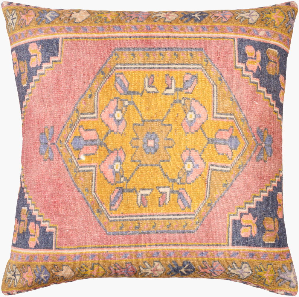 Emily Jean Accent Pillow Poly, Decorative Pillow by Surya, 20" length x 20" width