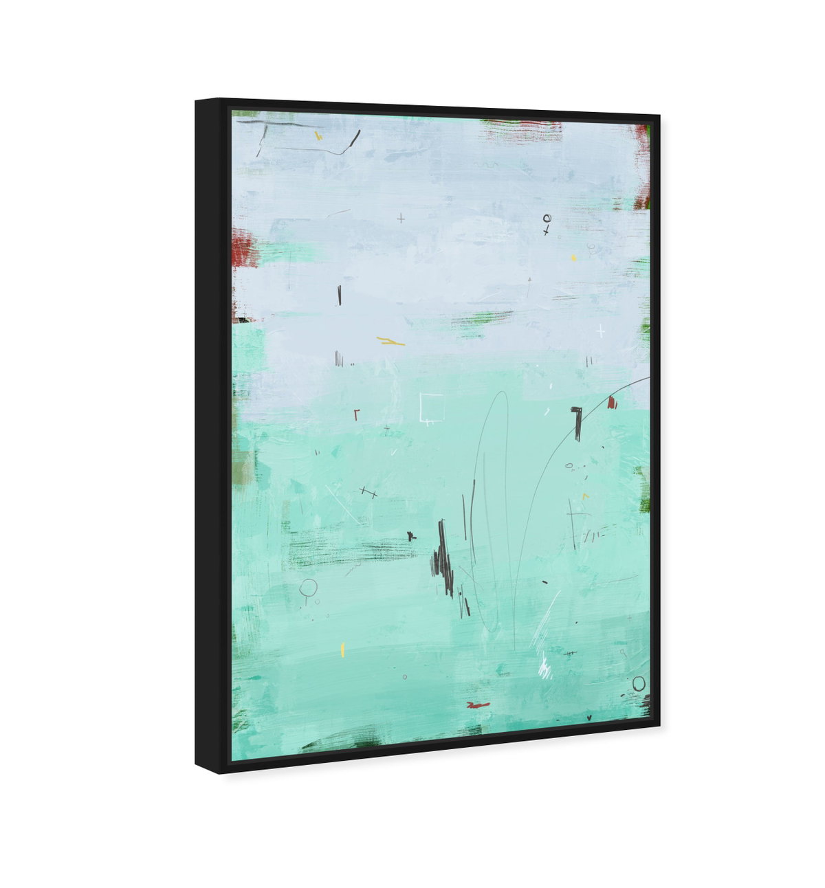 Gradients 4 1 (No Embellishment), Art by Oliver Gal,  24x36 View 2