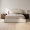 Weston King Storage Bed Cream, by Moe's Home, 6'7.92" width x 4'2" height x 7'4.58" depth thumbnail 7