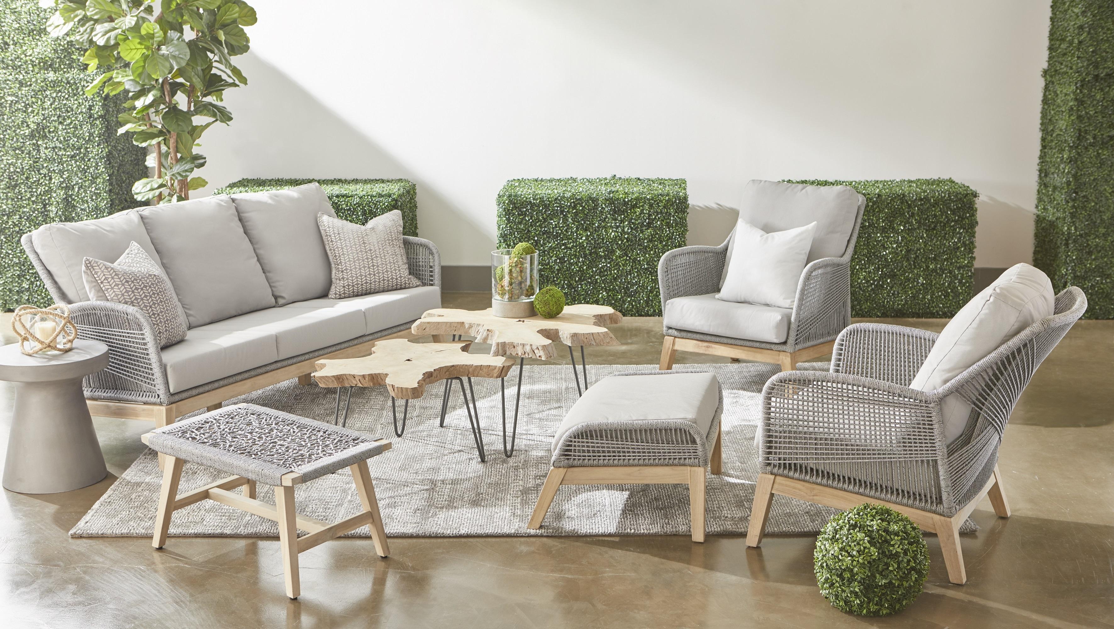 Loom Outdoor Footstool large image 