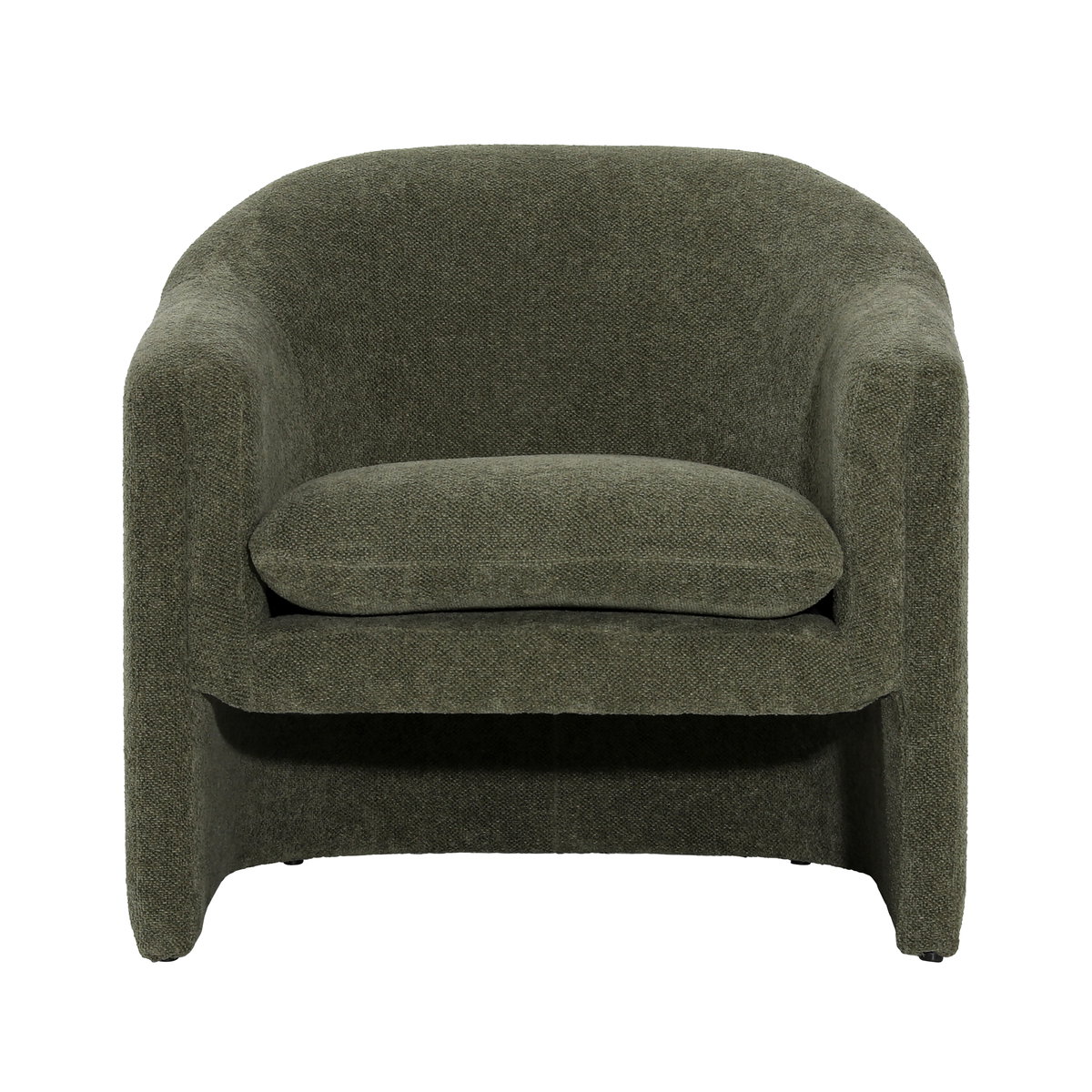 Alda Occasional Chair Green, Accent Chair by Dovetail, 33.5" width x 31" height x 30.5" depth View 2