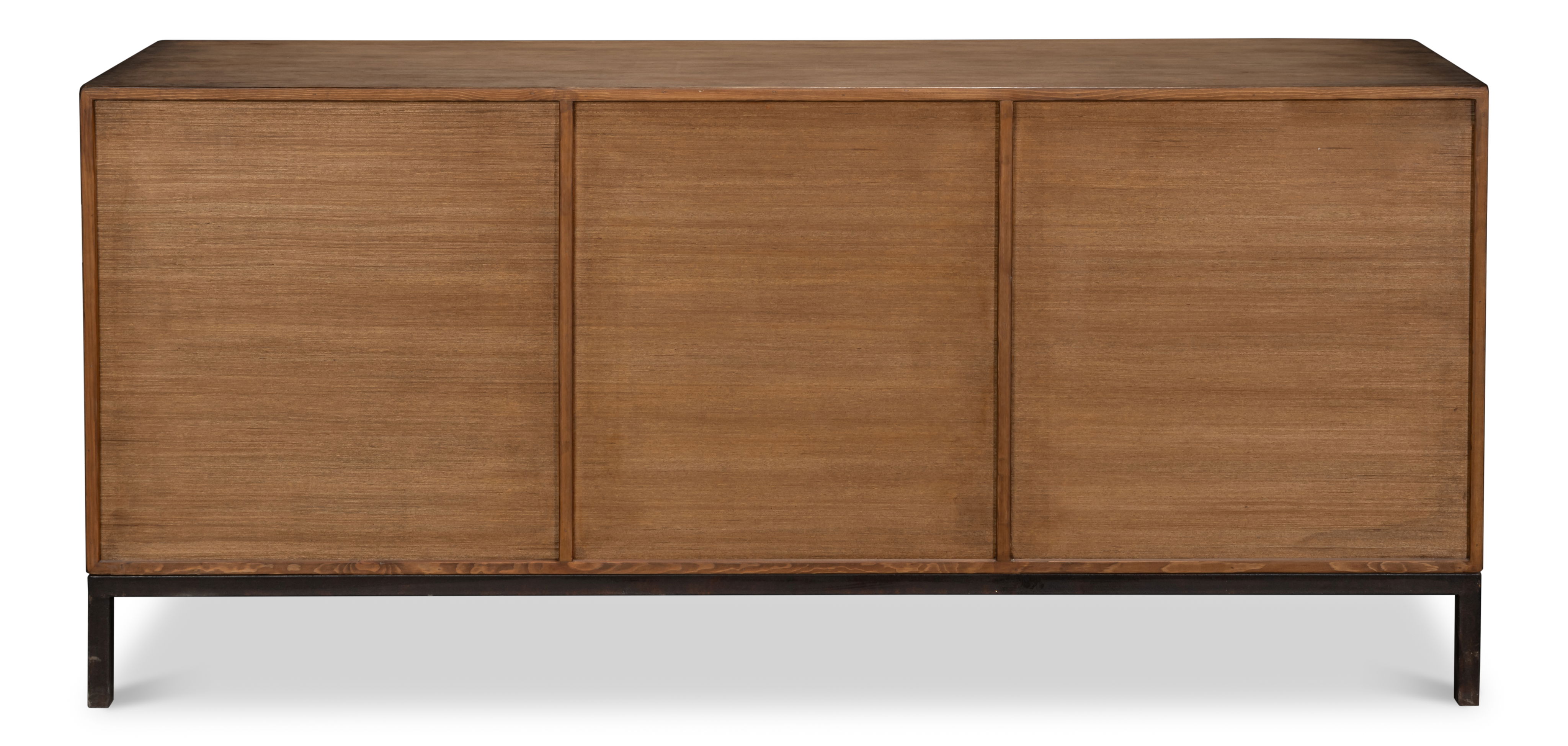 Becket Sideboard, Brown, Cabinets & Sideboard by Sarreid, 74" length x 20" width x 33" height View 3