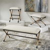 Firth Rustic Oatmeal Counter Stool, Counter & Bar Stool by Uttermost, 18.75" width x 27.62" height x 18.75" depth thumbnail 8