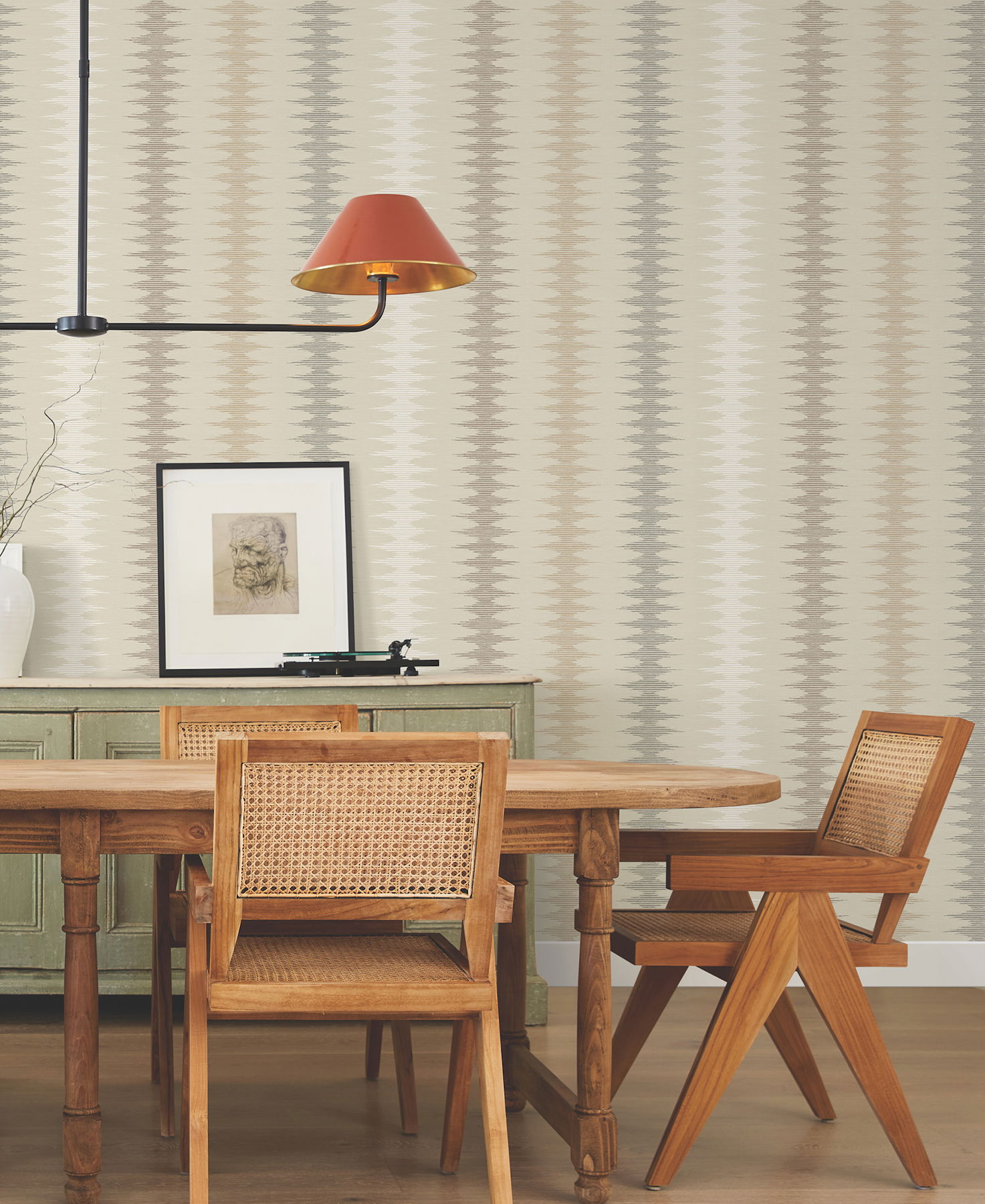 Woven Desert Mirage Wallpaper large image 