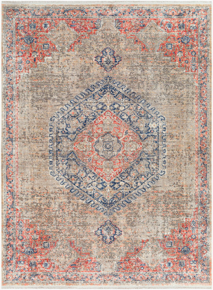 Eclipse Machine Woven Rug, by Surya, 3'3.37" length x 1'11.62" width