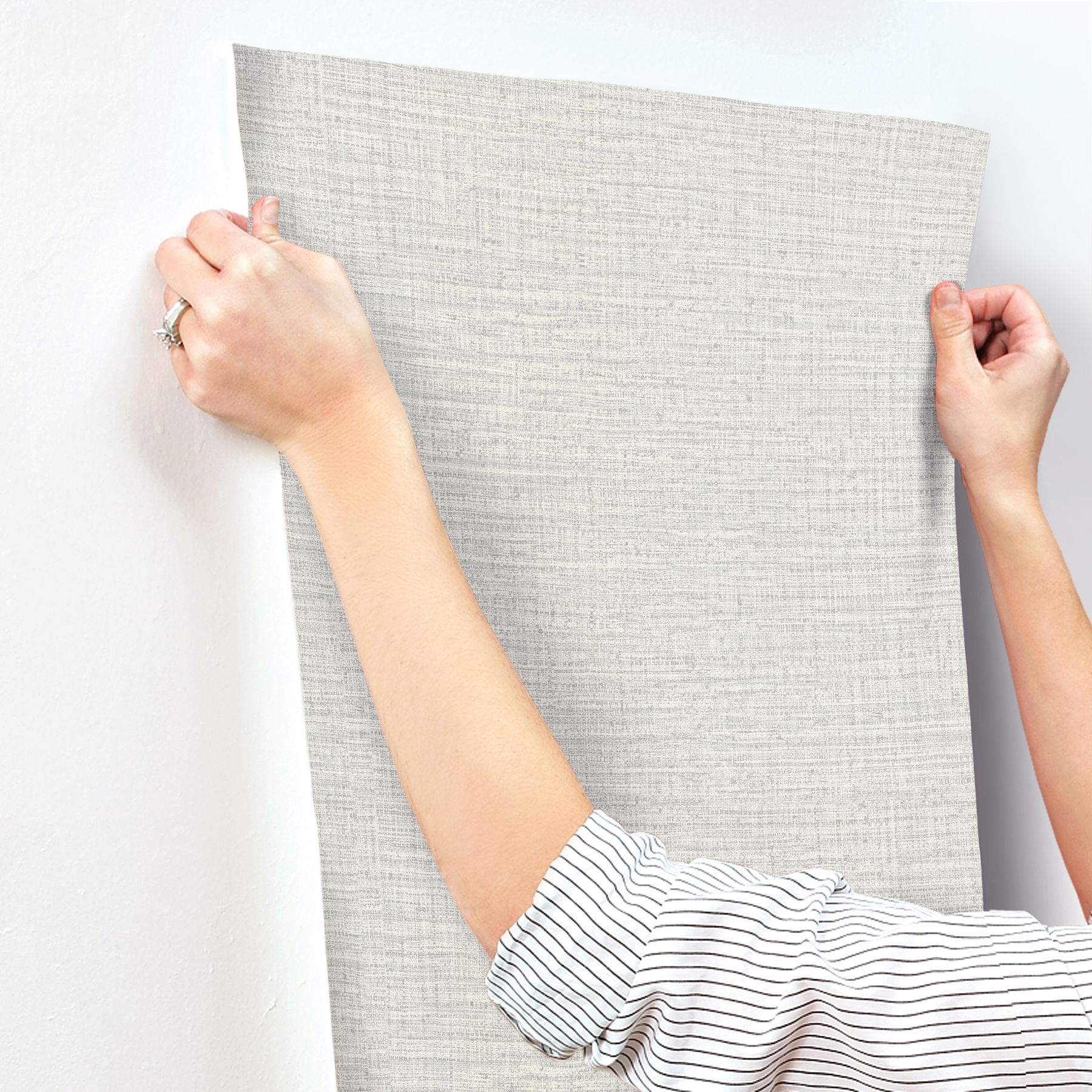 Scotland Tweed Ivory Wallpaper large image 