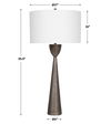Waller Handcrafted Cast Table Lamp thumbnail 2