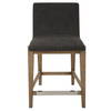 Klemens Chocolate Counter Stool, Counter & Bar Stool by Uttermost, 20" width x 38.5" height x 23" depth thumbnail 1