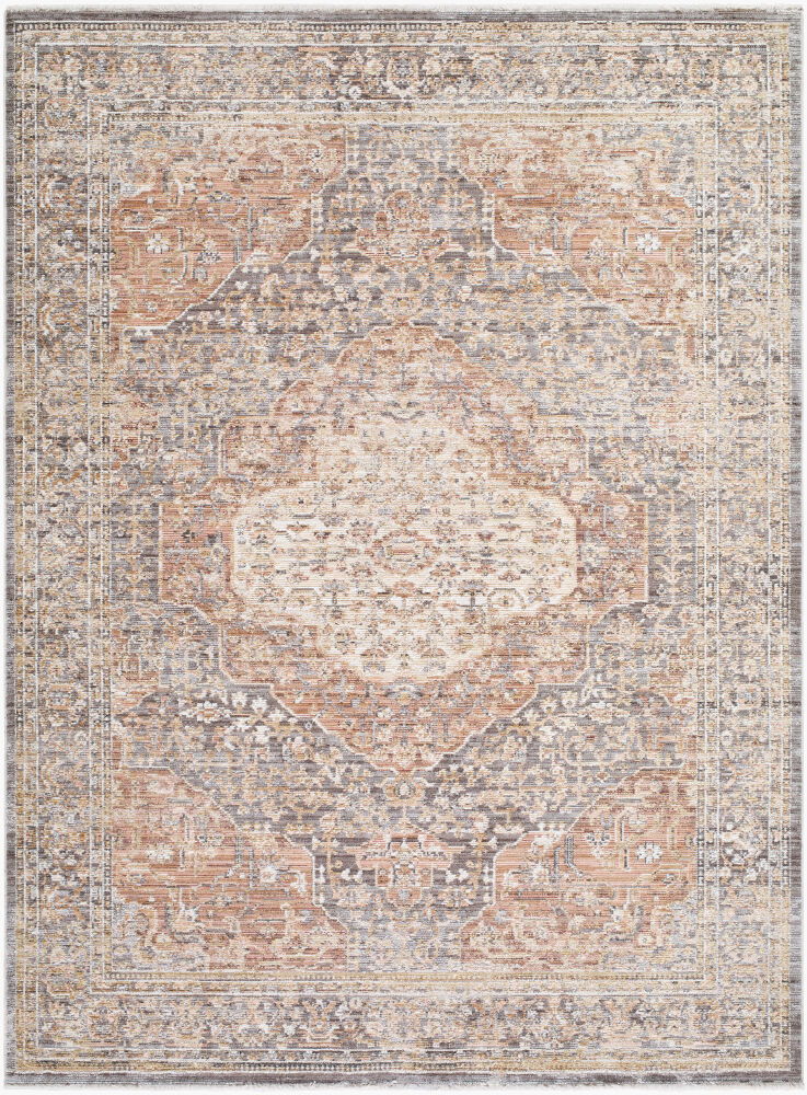 Mansfield Machine Woven Rug, by Surya, 6'11.86" length x 5'2.99" width