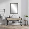Serna Black Vanity Mirror, by Uttermost, 1'8.5" width x 2'6" height x 2" depth thumbnail 4