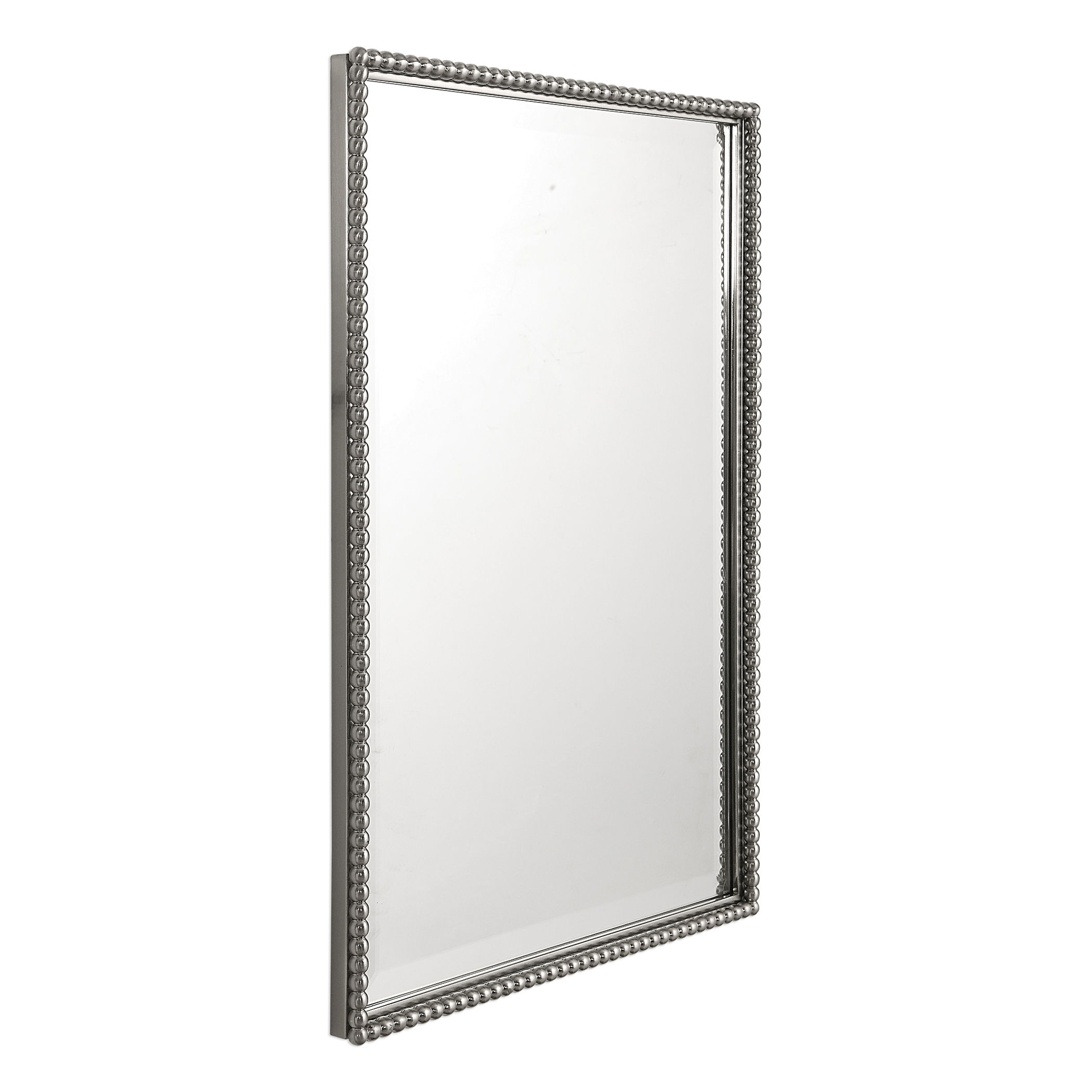 Sherise Brushed Nickel Mirror large image 