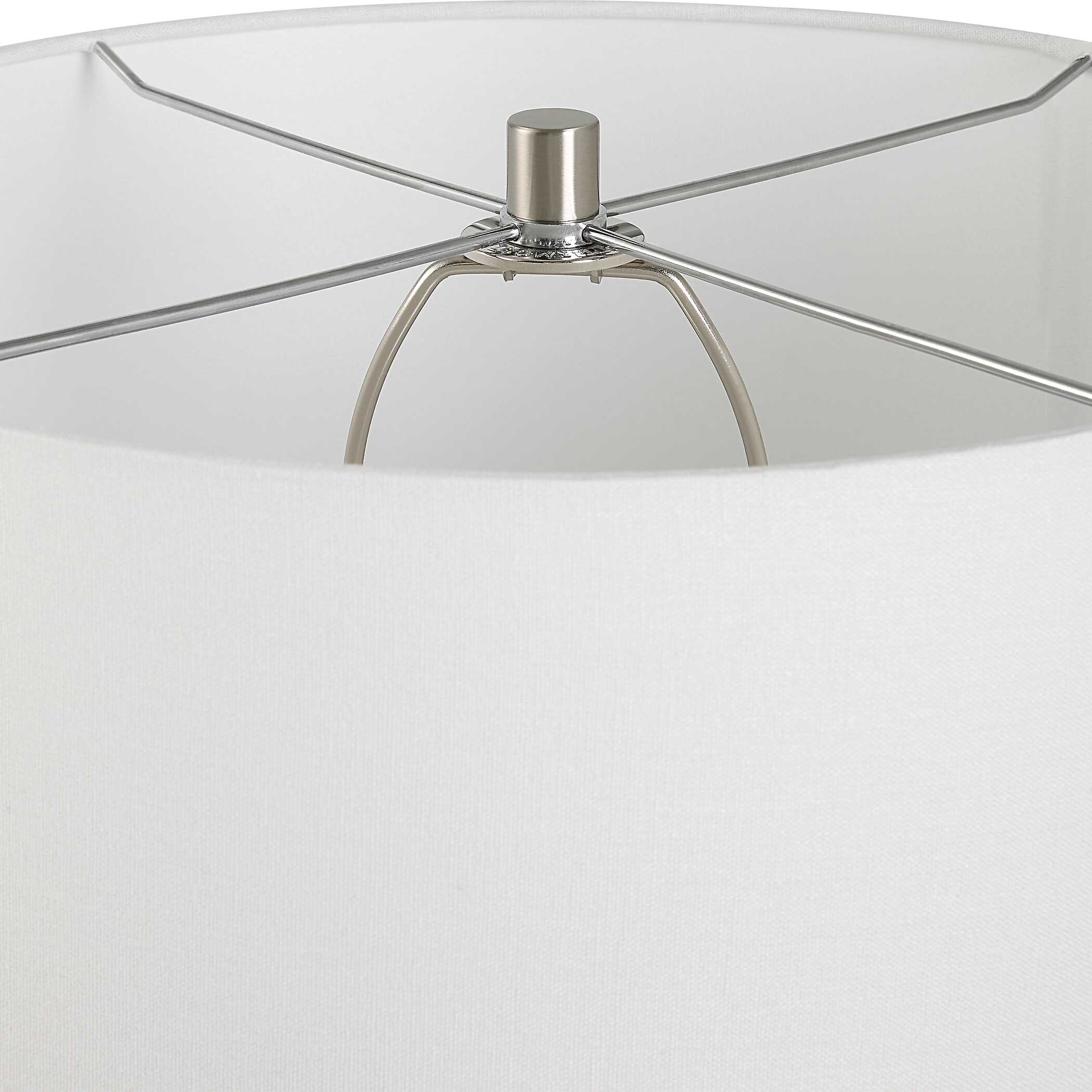 Velino Curvy Glass Table Lamp large image 