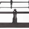Christa 22L x 22W Black Metal Mirrored Base Square Tray, Decorative Tray by Mercana, 22.05" length x 22.05" width x 3.05" height thumbnail 6