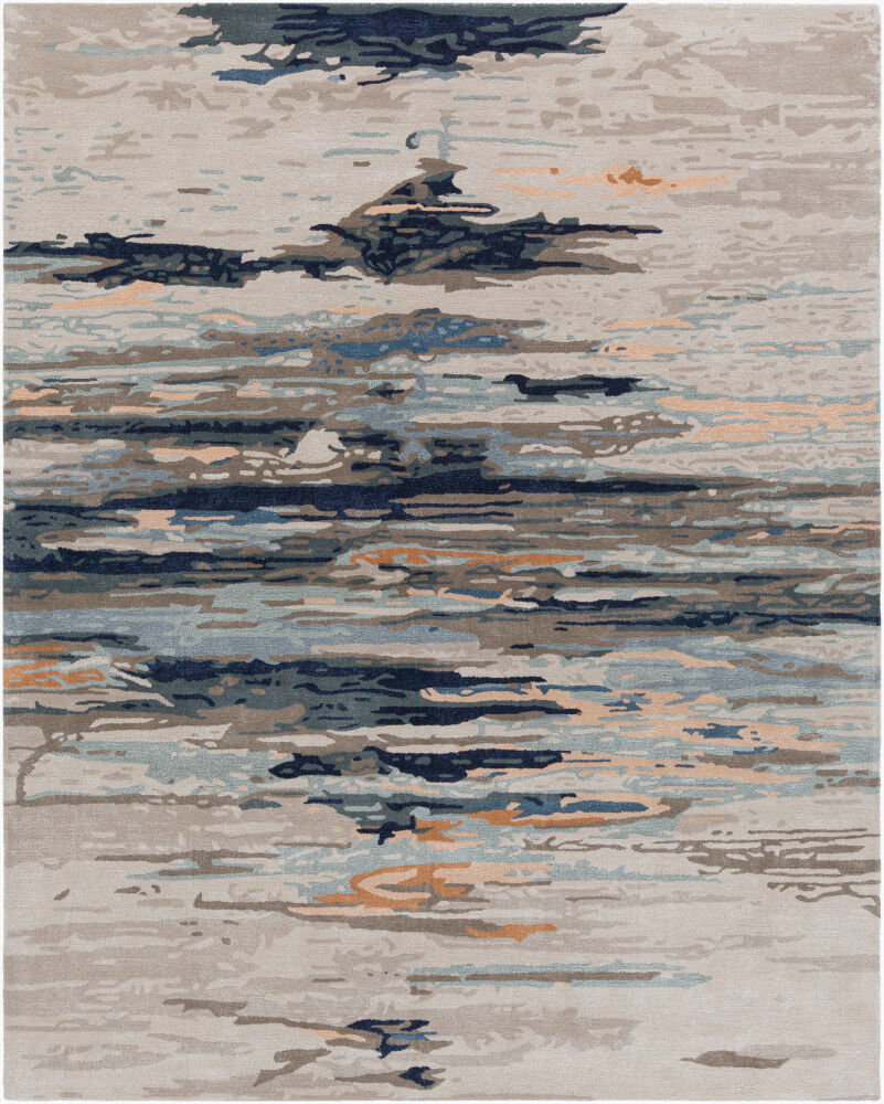 Kavita Handmade Rug, by Surya, 10' length x 8' width