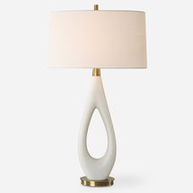 Online Designer Living Room Promenade White Table Lamp