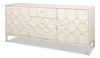 Becket Sideboard, Antique White, Cabinets & Sideboard by Sarreid, 74" length x 20" width x 33" height thumbnail 1