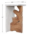 Intersect Modern Accent Table, Side & End Table by Uttermost, 13.78" width x 23.62" height x 11.81" depth thumbnail 3