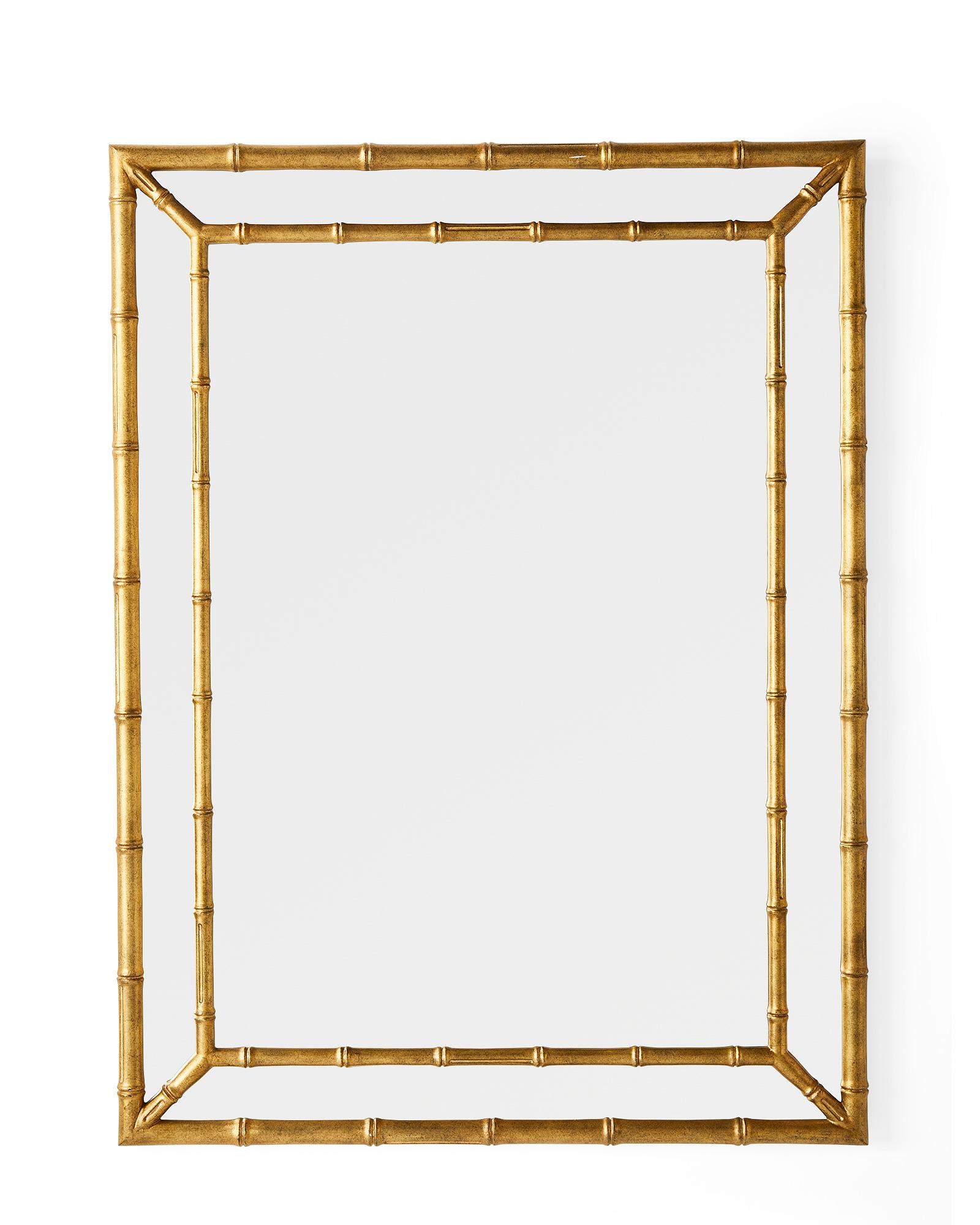 Online Designer Dining Room Gilded Bamboo Mirror