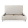 Ichigo Queen Bed Dark Grey, by Moe's Home, 65.7" width x 49" height x 92" depth thumbnail 2