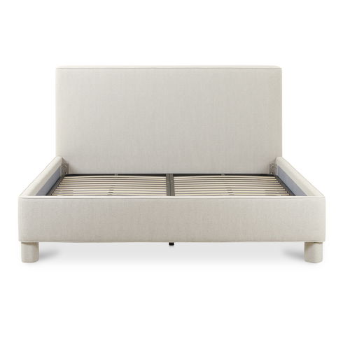 Ichigo Queen Bed Light Grey