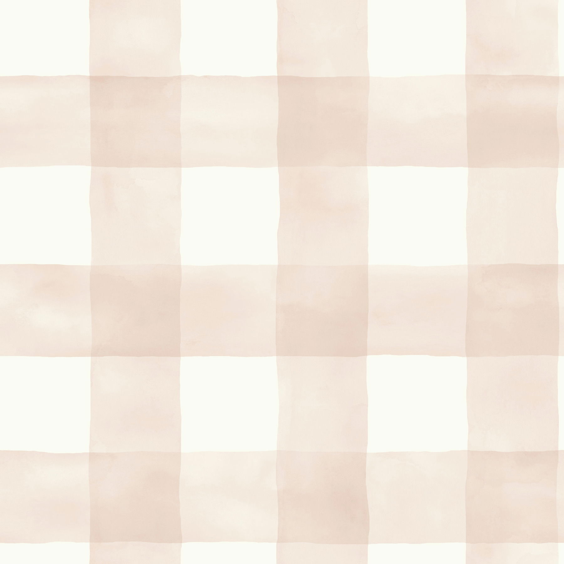 Magnolia Home Watercolor Check Pink Peel & Stick Wallpaper large image 