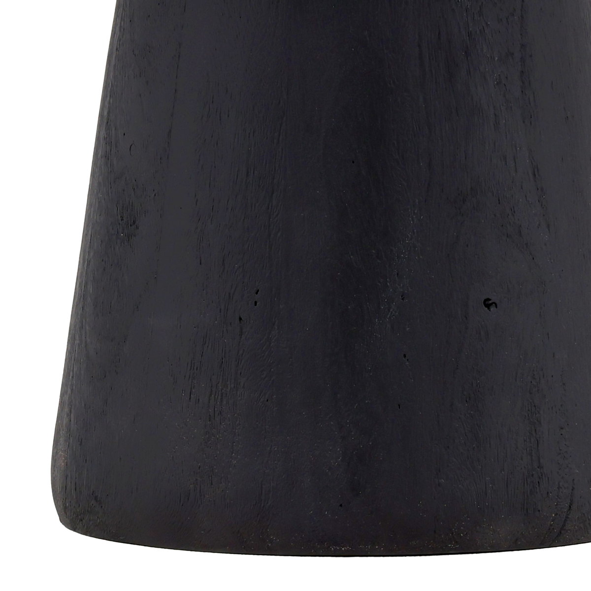 Darin Side Table Black, Side & End Table by Dovetail, 22" width x 21" height x 22" depth View 3