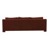 Chandler Sofa Rust, Sofas & Sectional by Dovetail, 102.5" width x 33.5" height x 40.75" depth thumbnail 4