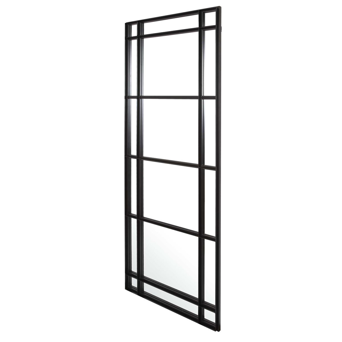 Atticus Large Rectangular Mirror, by Uttermost, 2'5" width x 6'7" height x 2" depth View 4