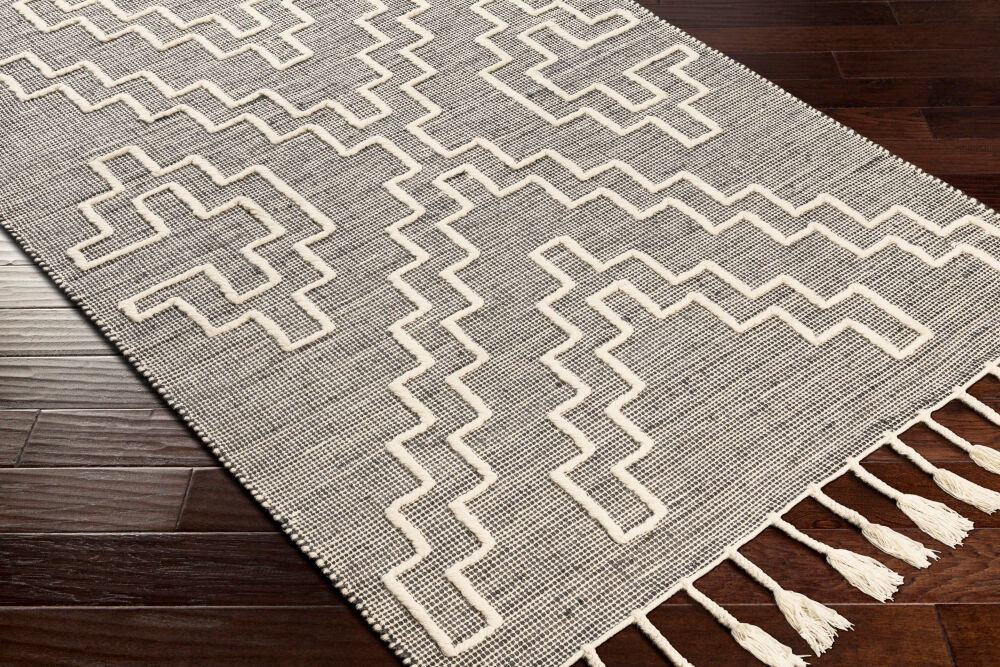 Norwood Handmade Rug, by Surya, 8' length x 2'6" width