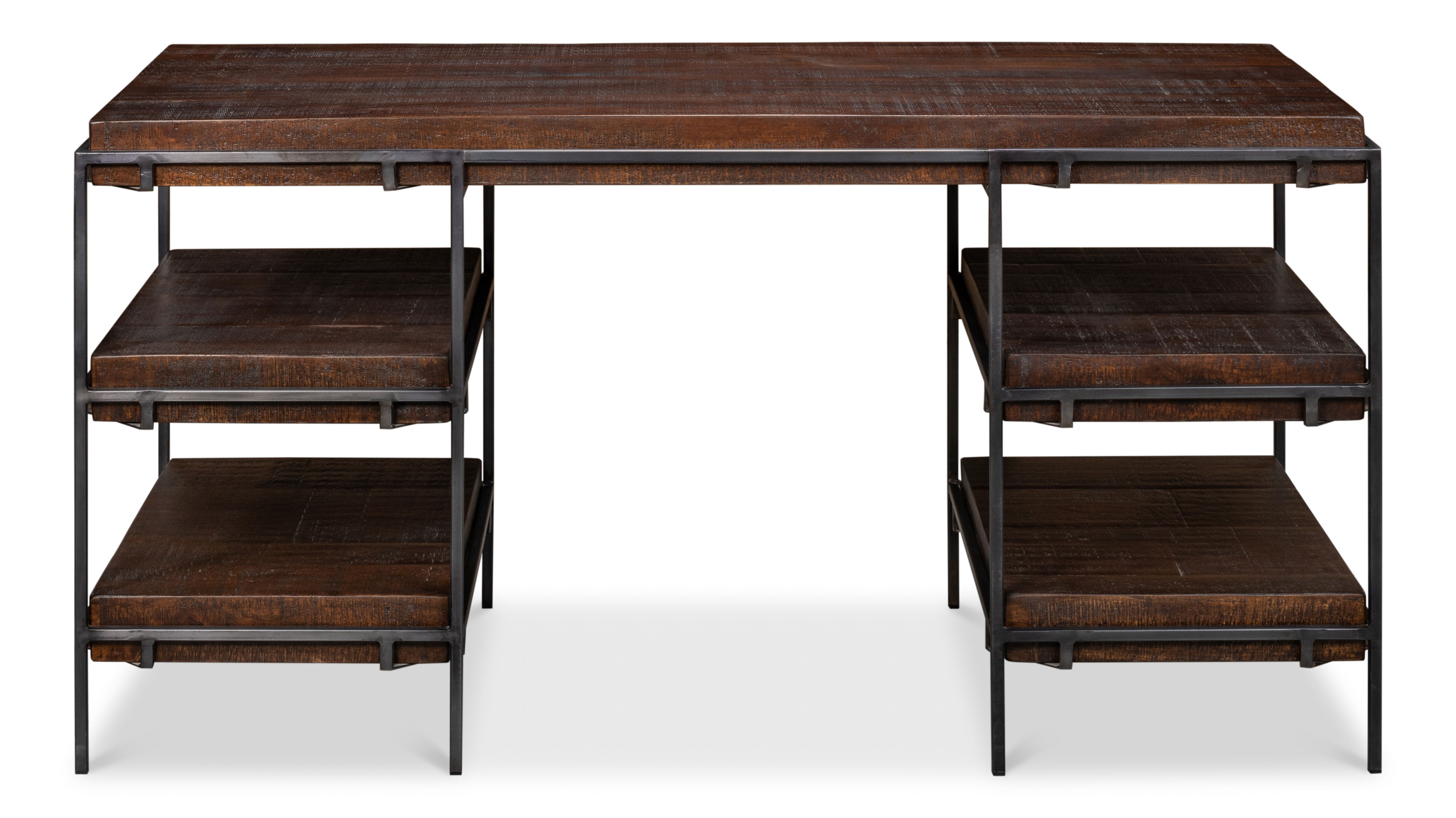 Ernest Desk, by Sarreid, 60" length x 30" width x 30" height View 2
