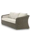 Outdoor Sofa Bryson Faux Woven Rattan Viola Sand thumbnail 0