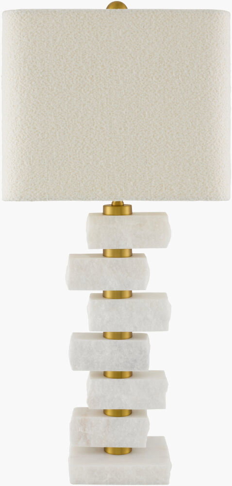 Balzano Accent Table Lamp, by Surya, 14" width x 31" height