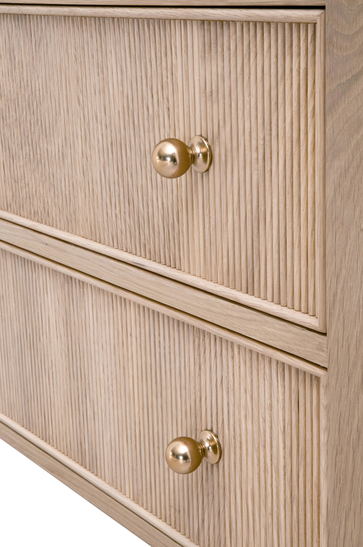 Highland Open Shelf 2-Drawer Nightstand, by Essentials for Living, 34" width x 30" height x 17" depth View 9