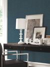 Berwick Indigo Wallpaper, by York Wall, 30' length x 2'2" width x 0.02" depth thumbnail 2