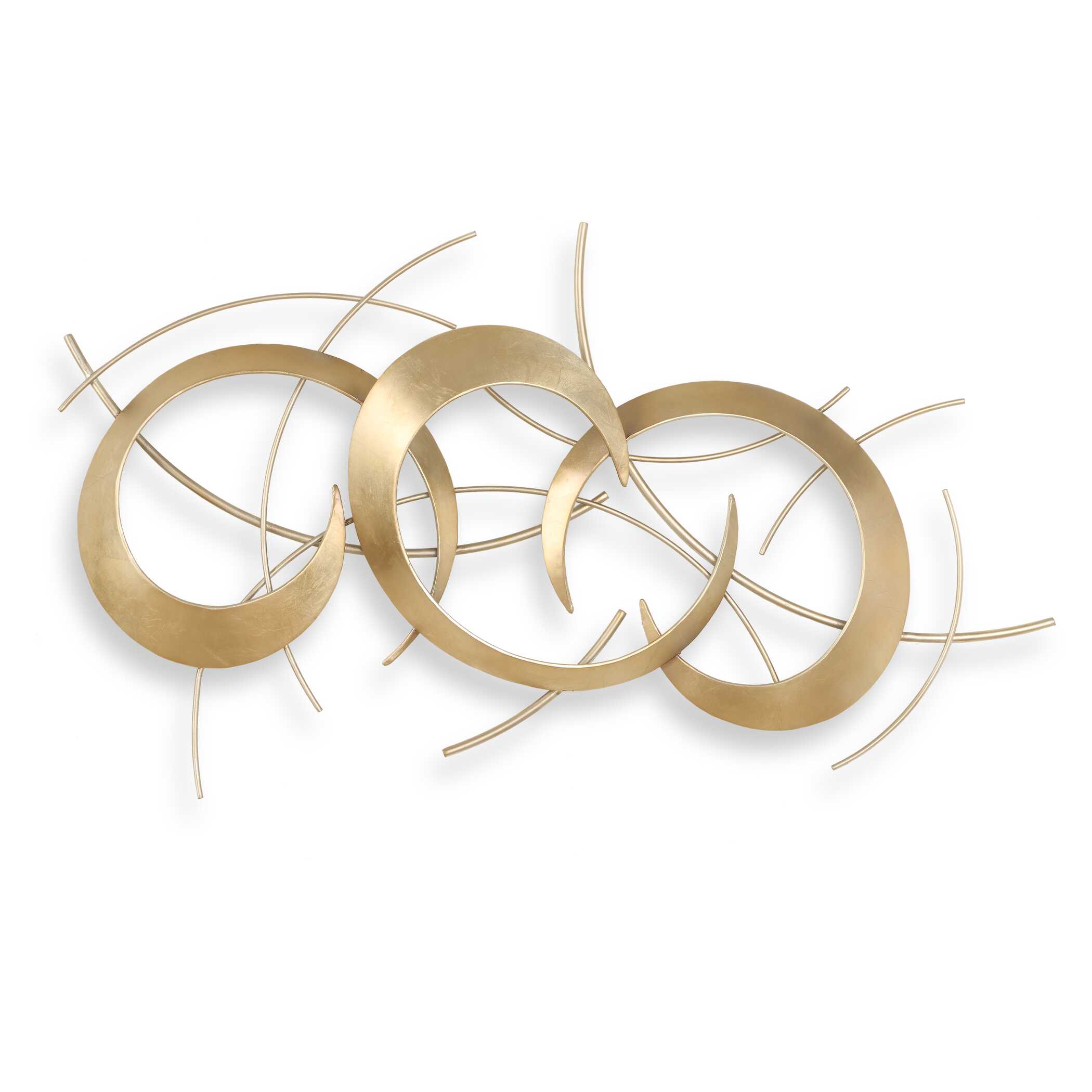 Motivate Gold Wall Art large image 