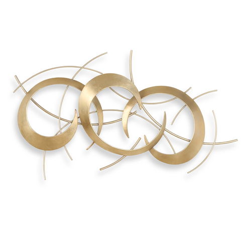 Motivate Gold Wall Art